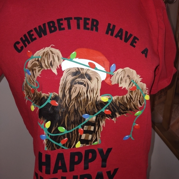 STARWARS Chewbacca Christmas shirt - Picture 3 of 5